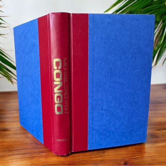 VINTAGE 1980 Congo by Michael Crichton - Book Club Edition - Picture 4 of 9